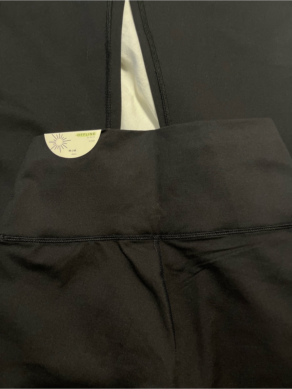 Offline by Aerie The Hugger Bootcut High Rise Legging - Black - Picture 6 of 7